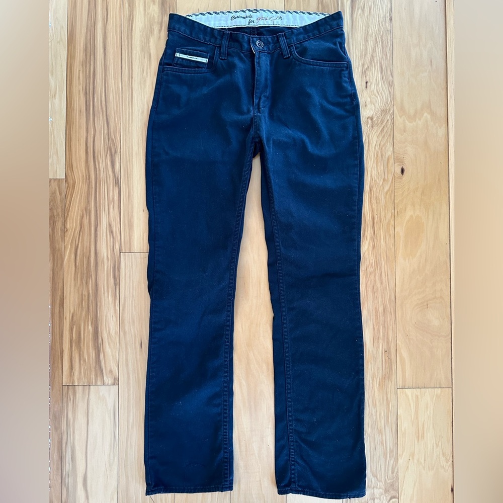 VANS Customade Black Chino Pant size30